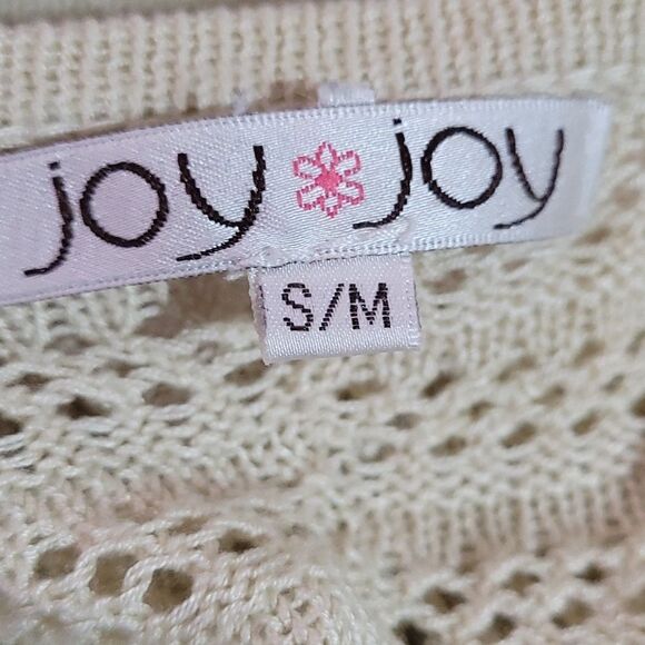 Joy Joy Cream Lace Women's Cardigan - Picture 5 of 7